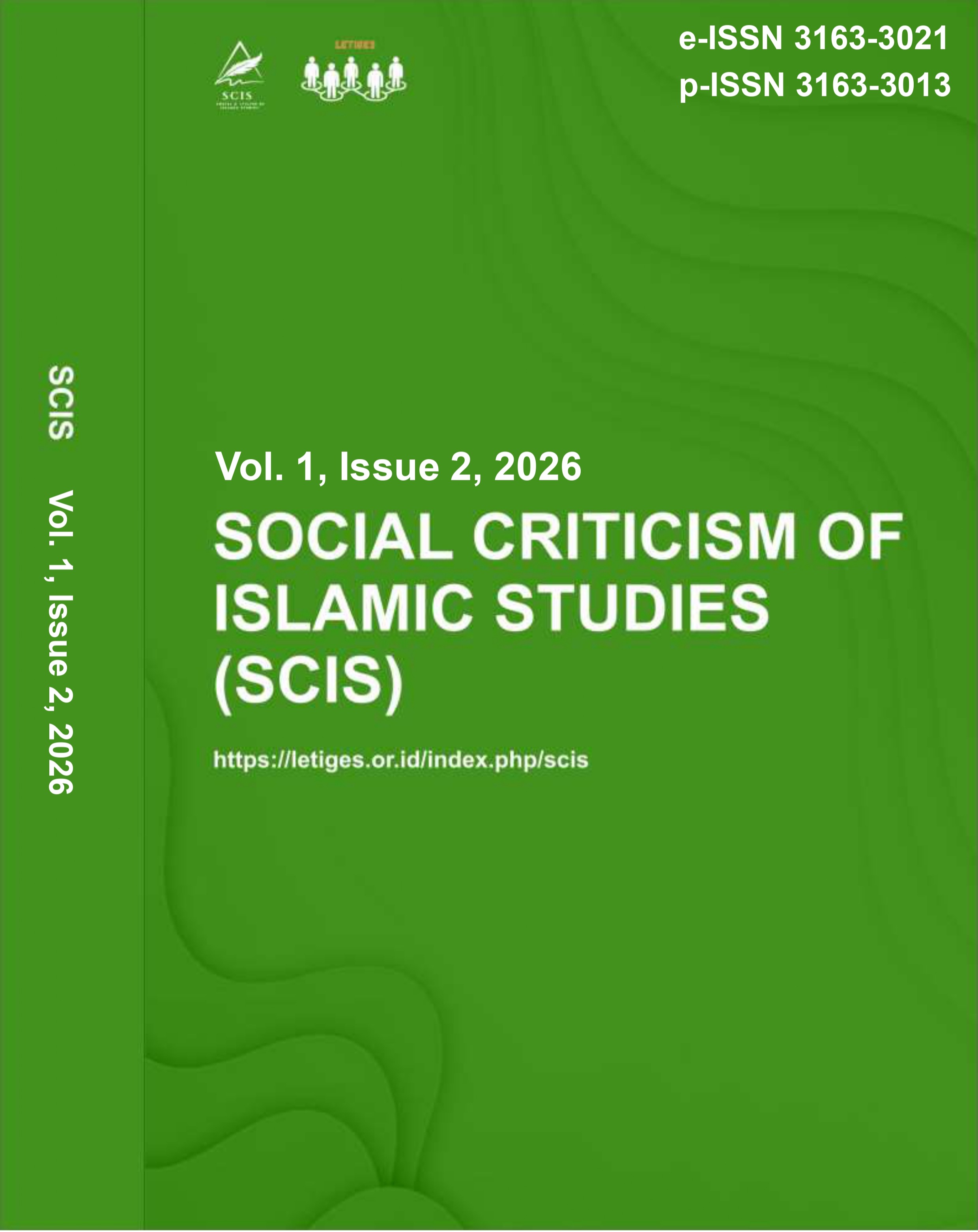 					View Vol. 1 No. 2 (2026): Social Criticism of Islamic Studies (in-press)
				